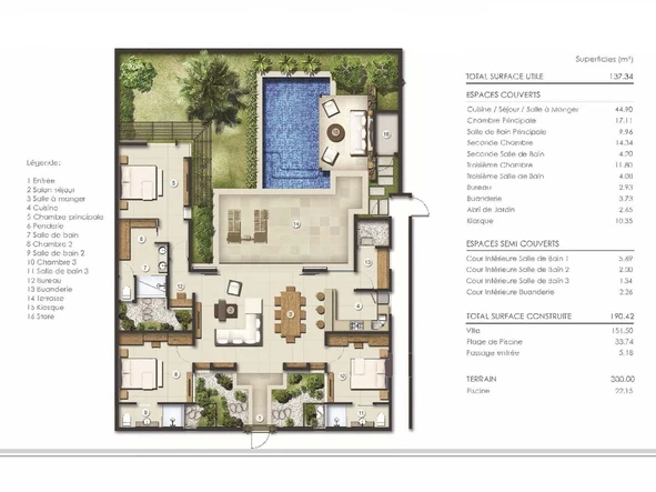 3 Bedroom Villa