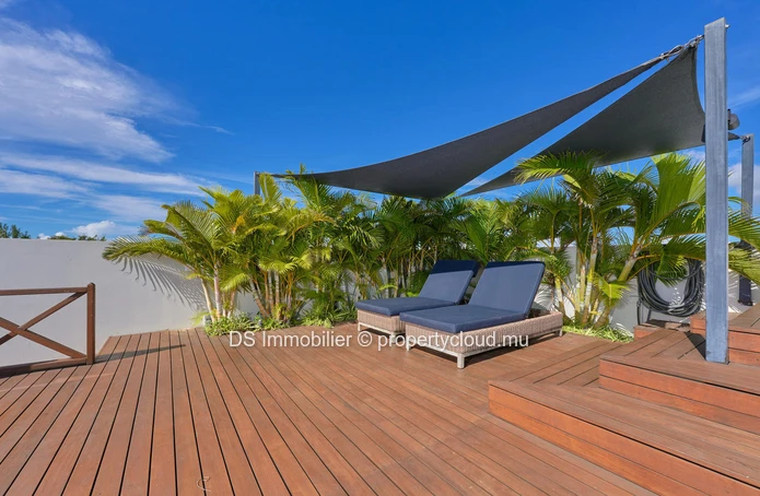 Penthouse De 2 Chambres Accessible Aux Etrangers À Pereybere À Pieds De La Plage