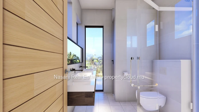 3 bedroom, semi furnished apartment situated right in the centre of Quatre Bornes