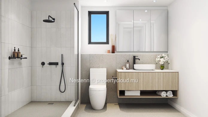 Appartement de 3 chambres situé dans toutes les commodités de la ville.