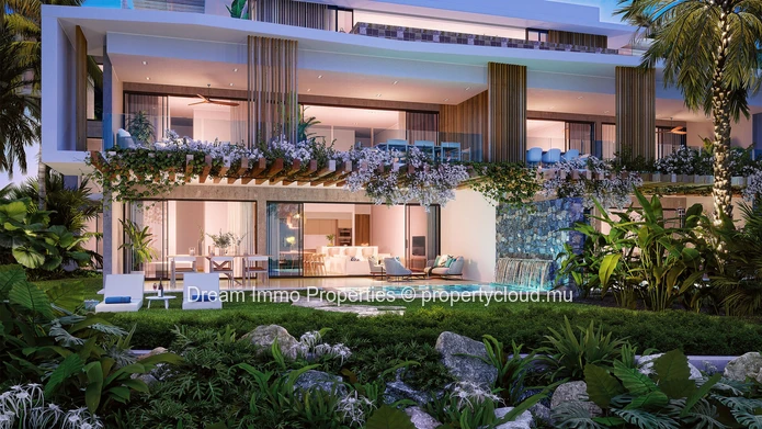 Sublimes Penthouses Vue Mer Panoramique & Pieds Dans L'eau A Balaclava - Ile Maurice