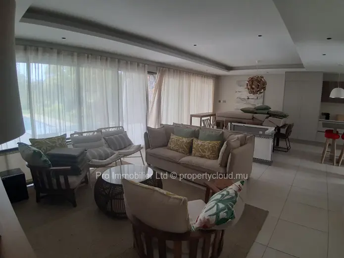 Golf View Duplex For rent at Anahita Resort Beau Champ.