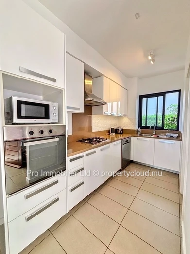 Furnished Apartment for Rent at Azuri Ocean & Golf Resort, Roches Noires.