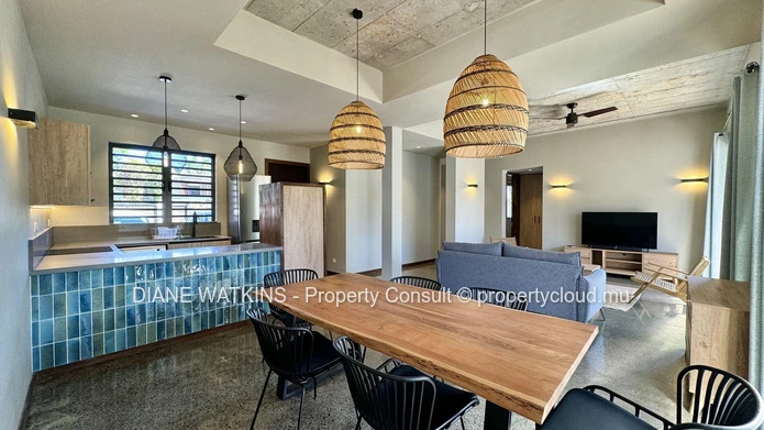 3-Bedroom Ground Floor Apartment for Rent in Tamarin