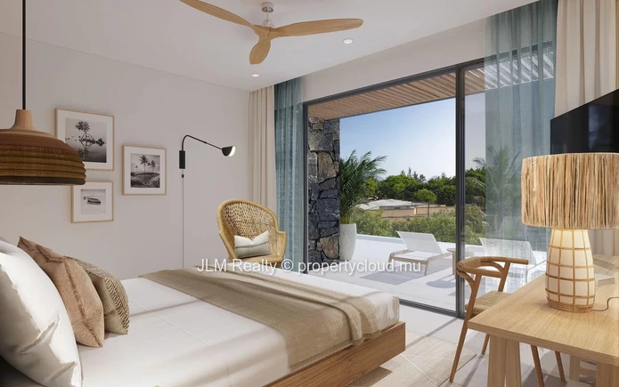 Appartement de Luxe avec Vue Mer à Vendre à Wolmar, Île Maurice