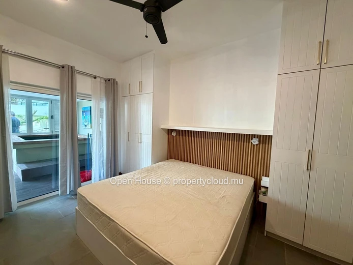 Furnished 2-Bedroom Apartment with Private Pool in Bain Boeuf
