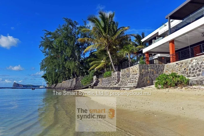 Beachfront apartment for sale.