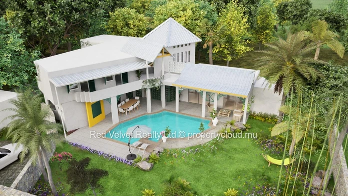 Villa de luxe de 4 chambres à vendre à Pereybere
