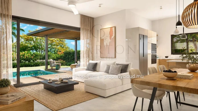 Maison jumelée de 4 chambres avec piscine privée dans un environnement d’exception