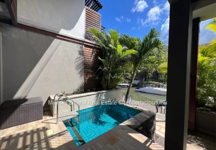Duplex 3 chambres sur La Balise Marina avec PONTON PRIVATIF