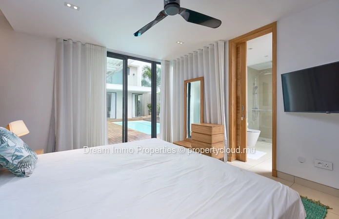 Villa de 4 chambres en suite proche de la plage de Pereybère – Ile Maurice