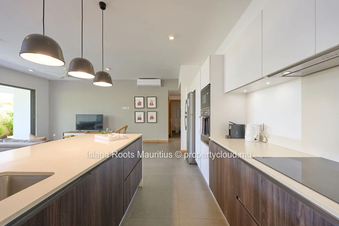 3-Bedroom En-Suite Apartment for Rent in a Secure Resort in Grand Gaube.