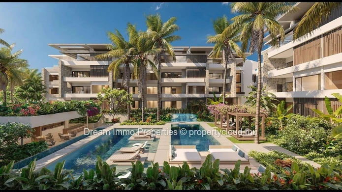 Prestigious 3-Bedroom Penthouse With Beach Access And Hotel Services In Trou Aux Biches – Mauritius