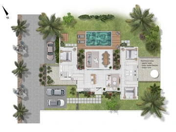 Villa de 3 Chambres