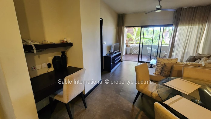 2-Bedroom Furnished Apartment for Rent in Grand Baie in Resort style Residece