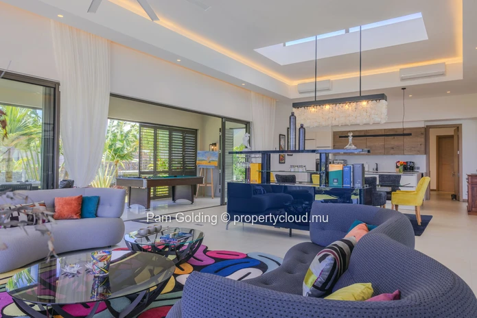 Villa de Luxe avec Vue sur Mer et 4 Chambres à l'Anahita Golf Estate, Île Maurice