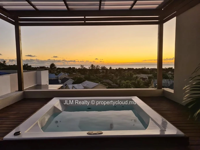 Penthouse with Rooftop and Panoramic Views for Sale in Tamarin, Mauritius