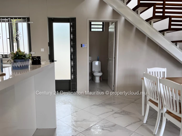 Beautiful contemporary home on Chemin 20 Pieds, directly opposite Chemin Moulin Cassé.