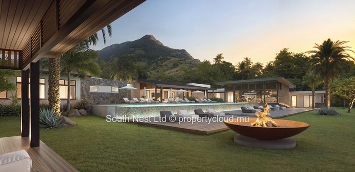 Prestige 4 bed Contemporary Villa – West Coast Living in the Heights of Tamarin