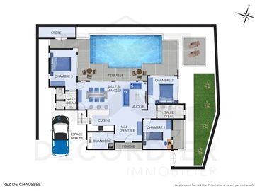 Maison de 3 Chambres