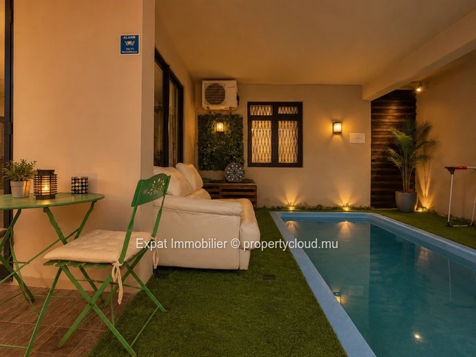 Appartement 2 chambres avec piscine privée à louer à Palmyre – Flic-en-Flac