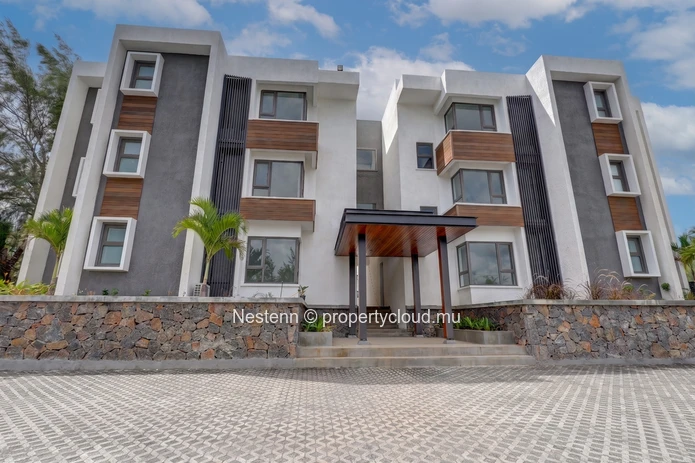 3-bedroom apartment in a seaside residence.