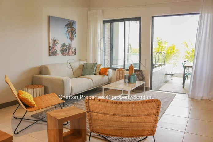 Appartement de prestige de 3 chambres au premier étage avec terrasse au cœur de Rivière Noire