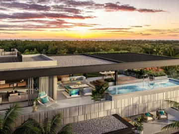 Penthouse de 4 Chambres