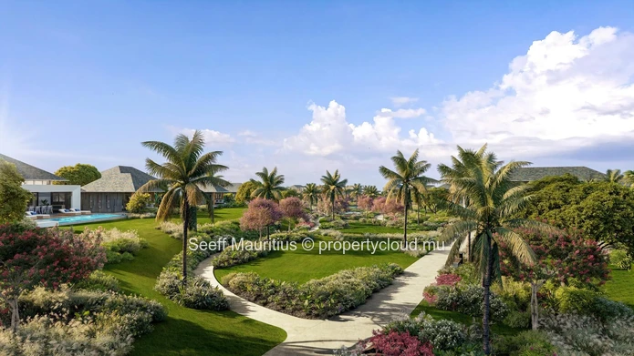Villas de luxe avec piscines naturelles et accès au golf
