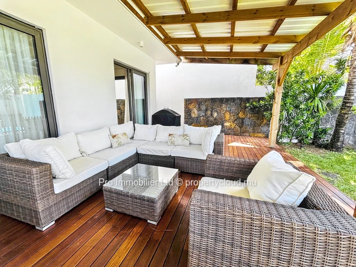 Fully furnished townhouse in Bois Chandelle, Mont Choisy.North