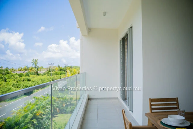 Appartement 2 chambres accessible aux non-mauriciens avec piscine à vendre à Péreybère