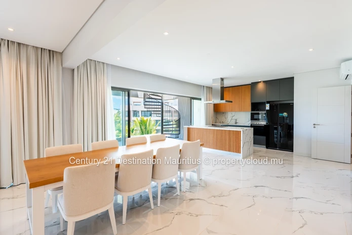 Votre refuge privé sur le toit à Pointe aux Canonniers | Penthouse de luxe de 4 chambres