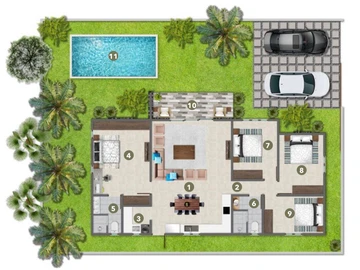4 Bedroom Villa