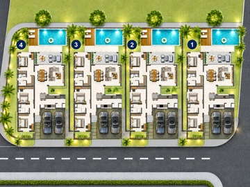 Maison de 3 Chambres