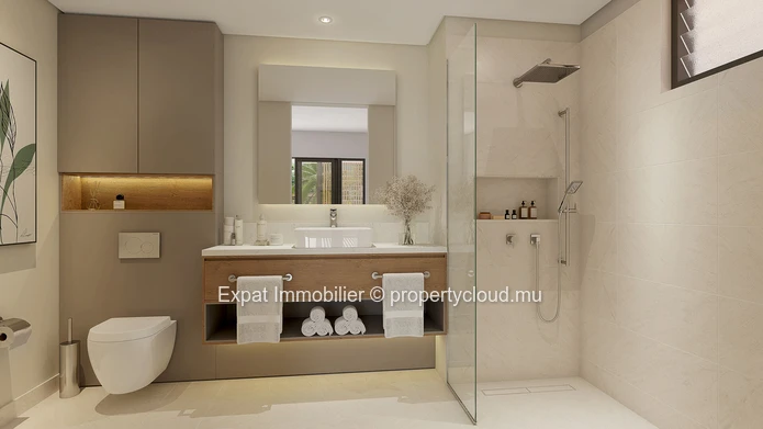 Appartement 2 chambres en rez-de-chaussée – Élégance et sérénité à Calodyne