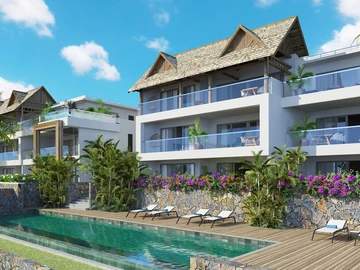 Grand Gaube - Luxury 3 bedroom apartment with access to the sea