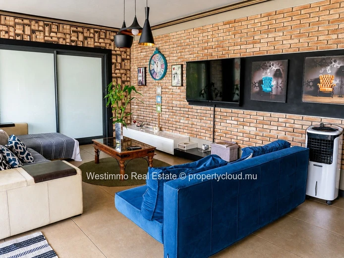 Maison d’architecte avec piscine à vendre à Flic en Flac