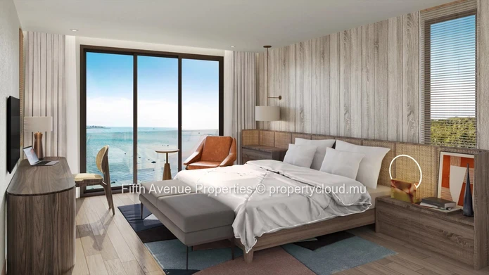 RIVIÈRE NOIRE – Appartement 1 chambre – Vue mer