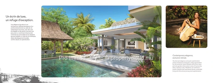 Duplexs and Villas for sale at Pointe d'Esny Le Village .(South)