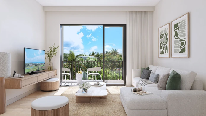 1-Bedroom Apartment for Sale in Roches Noires with Pool