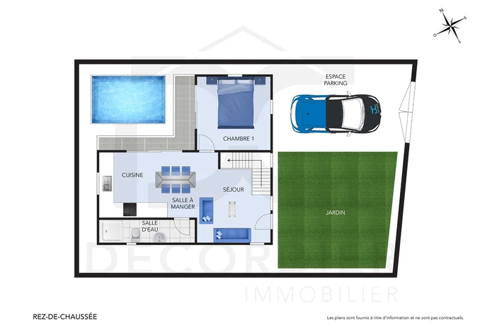 À Vendre – Maison moderne avec piscine