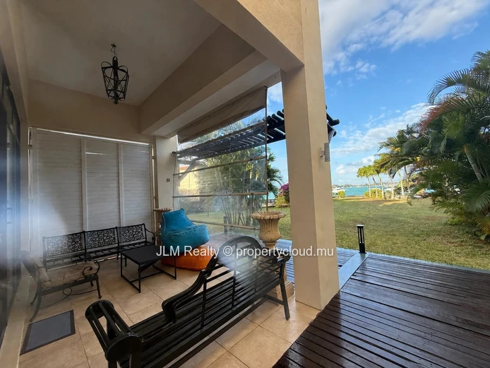 For Rent in Grand Baie, Mauritius: Spacious Beachfront Villa with Private Jacuzzi