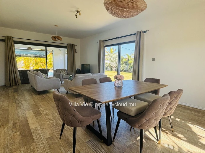 Pereybere - Maison familiale de 4 chambres avec piscine au sel et jardin