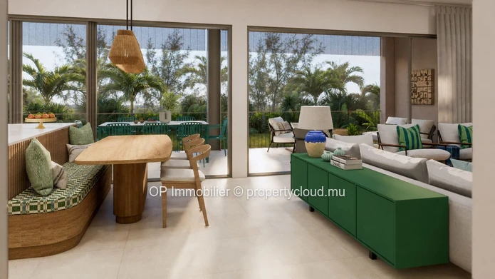 Appartement de 3 chambres avec piscine à vendre à Cap Malheureux