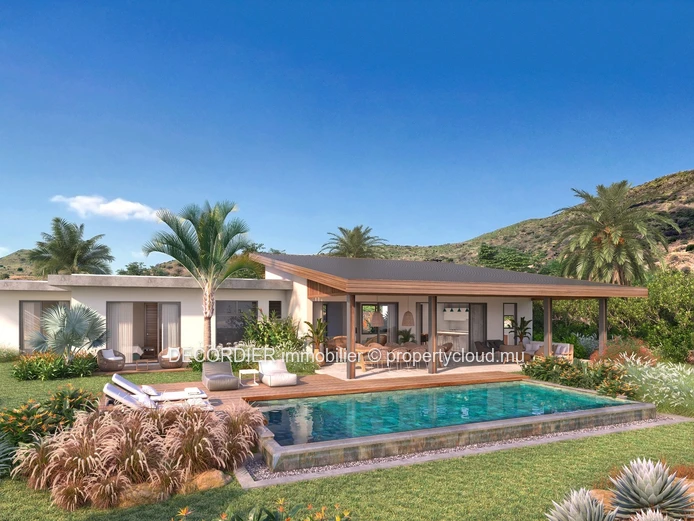 Villa contemporaine située dans une résidence sécurisée, accessible aux étrangers
