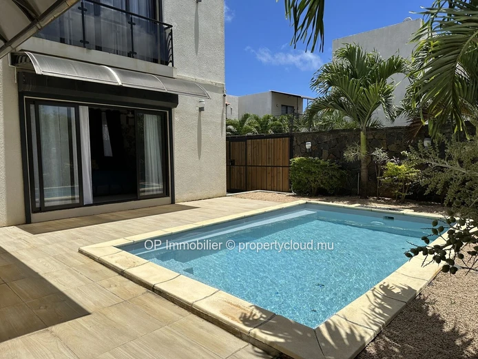 "Beautiful Furnished House with Private Pool in Grand Baie - RS 65,000/month"