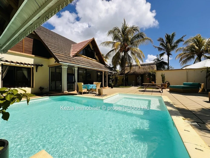Villa De Charme Au Cœur D’Un Oasis Tropical