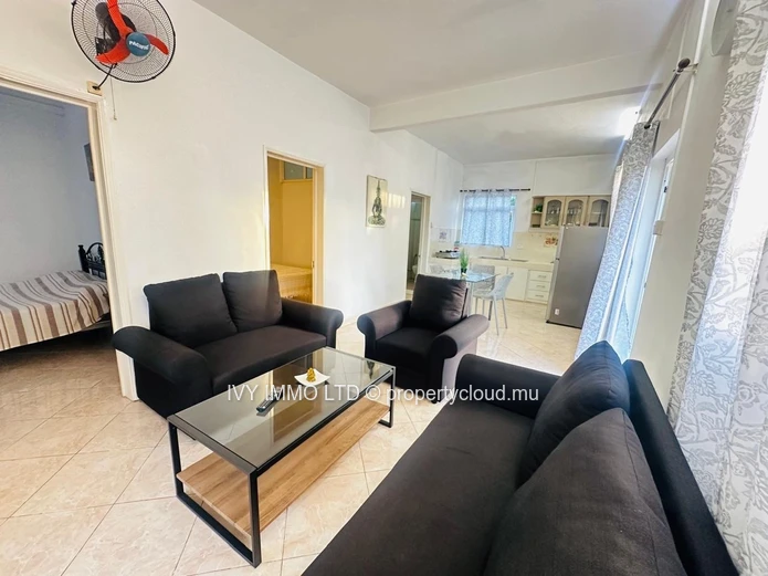 « Appartement 2 chambres à louer à Pointe aux Canonniers, au nord de l'île Maurice. »