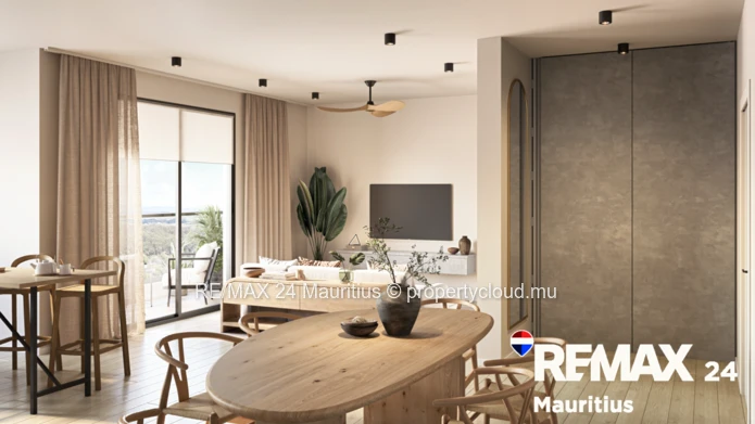 2-Bed Apartment in Pointe aux Canonniers | Walk to Beach & Rooftop Pool