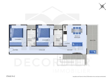 Appartement de 2 Chambres